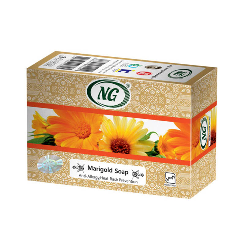صابون-همیشه-بهار-انجی-مخلص-آبادی.jpg صابون گل همیشه بهار 100 گرم ان جی - Image 1