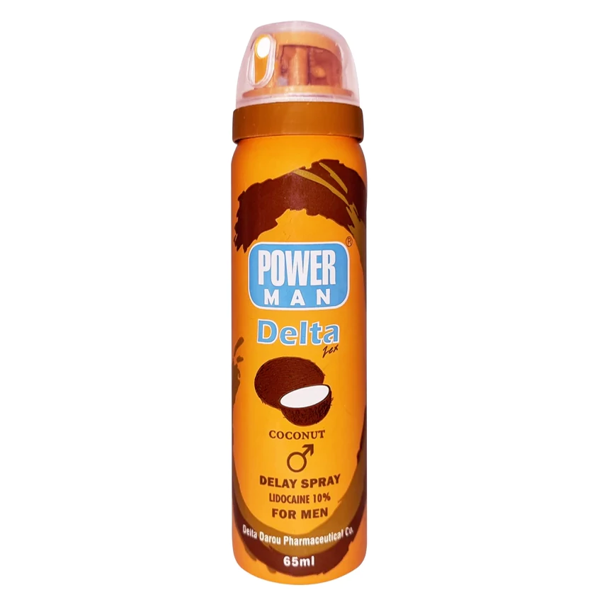 اسپری-پاورمن-نارگیل اسپری تاخیری دلتا دارو مدل Coconut حجم 65ml - Image 1