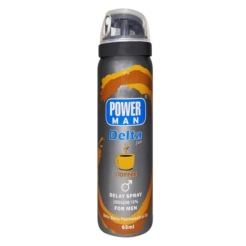 اسپری-پاورمن-کافی اسپری تاخیری دلتا دارو مدل Coffee حجم 65ml - Image 1